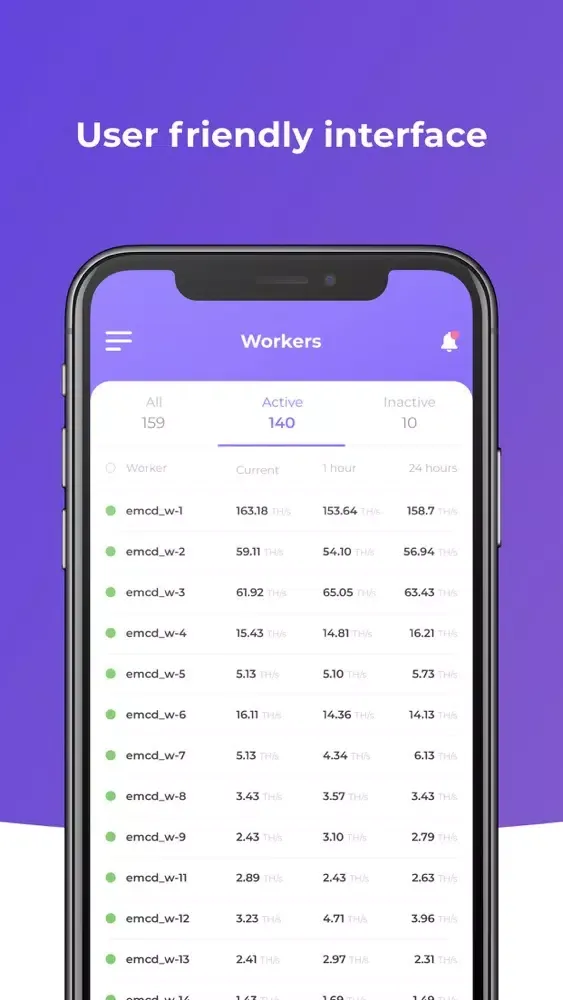 Zrzuty ekranu EMCD Pool App