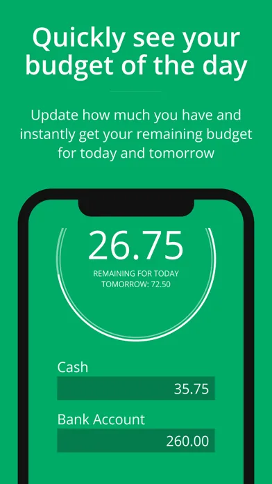 Zrzuty ekranu Allowance Budgeting