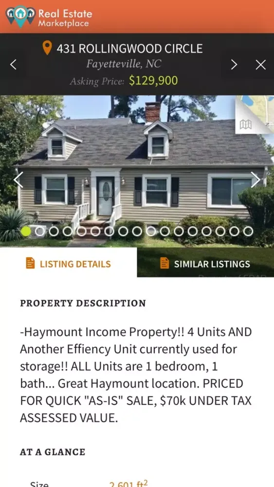 Real Estate Marketplace應用截圖