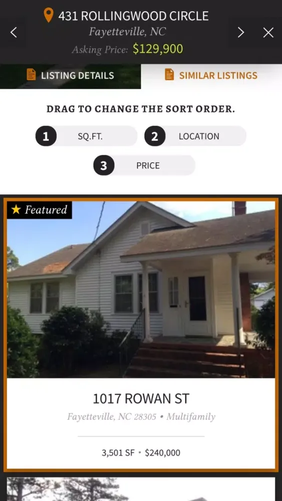 Real Estate Marketplace應用截圖