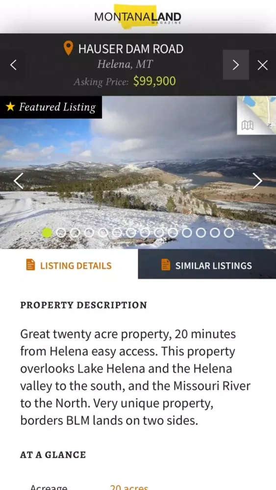 Montana Land Magazine應用截圖