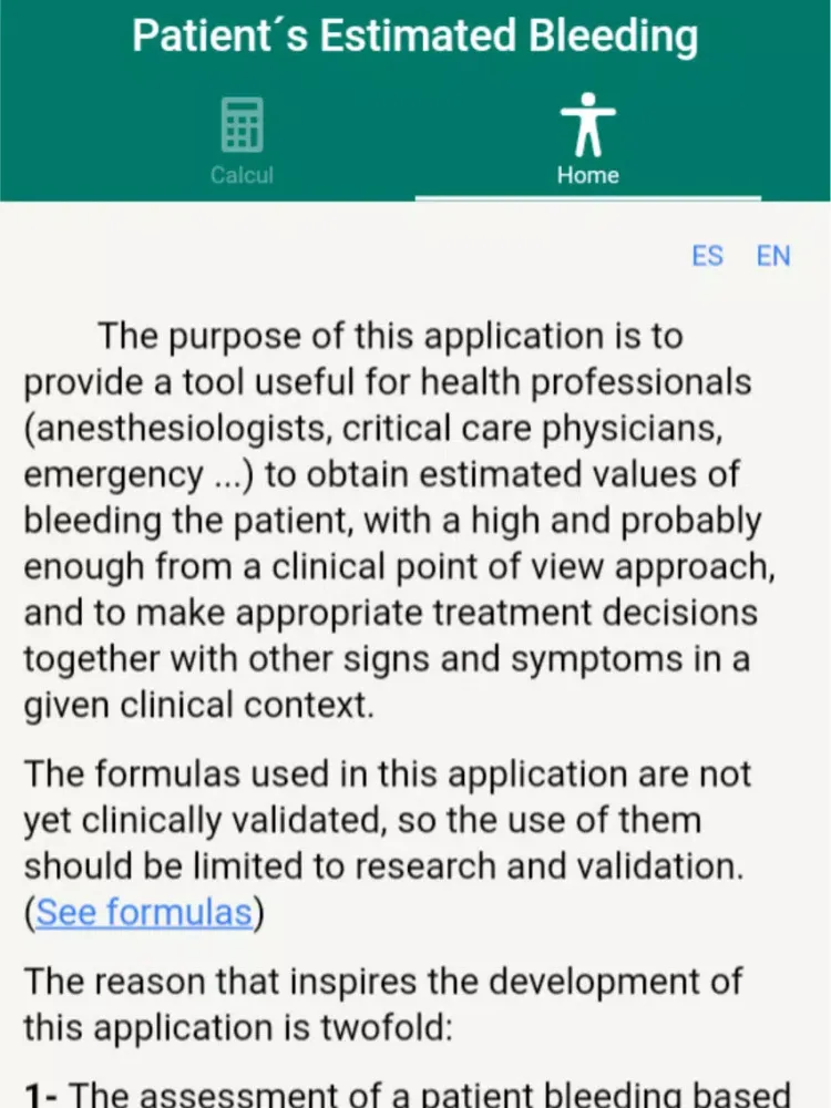 Patient Bleeding Volume iPad 應用截圖