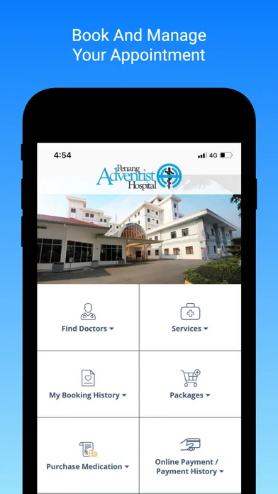 Screenshot di Penang Adventist Hospital