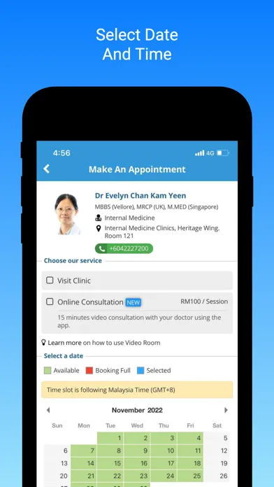 Screenshot di Penang Adventist Hospital