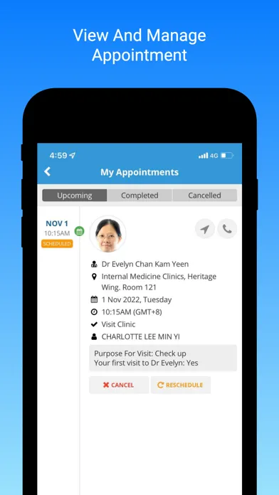 Screenshot di Penang Adventist Hospital