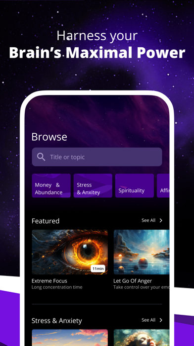 Screenshot di Enhanced - Guided Meditation