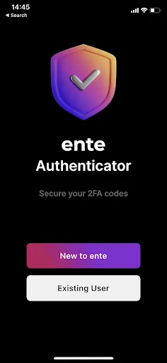 Ente Auth - 2FA Authenticator Screenshots