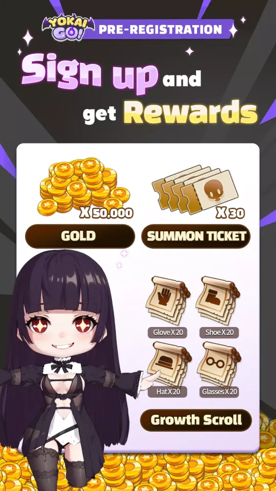 Yokai GO! - Super Cute Shooter应用截图