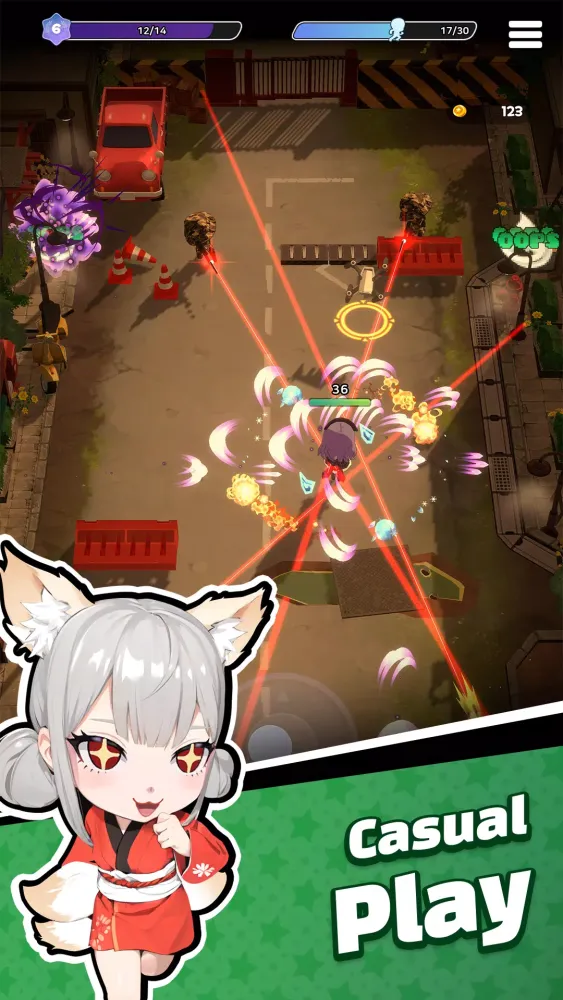 Yokai GO! - Super Cute Shooter应用截图