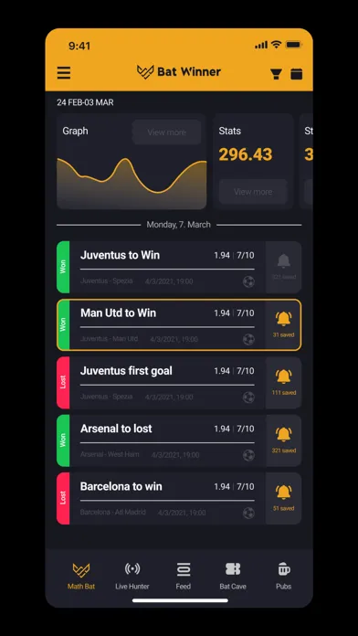 Tangkapan skrin BatWinner