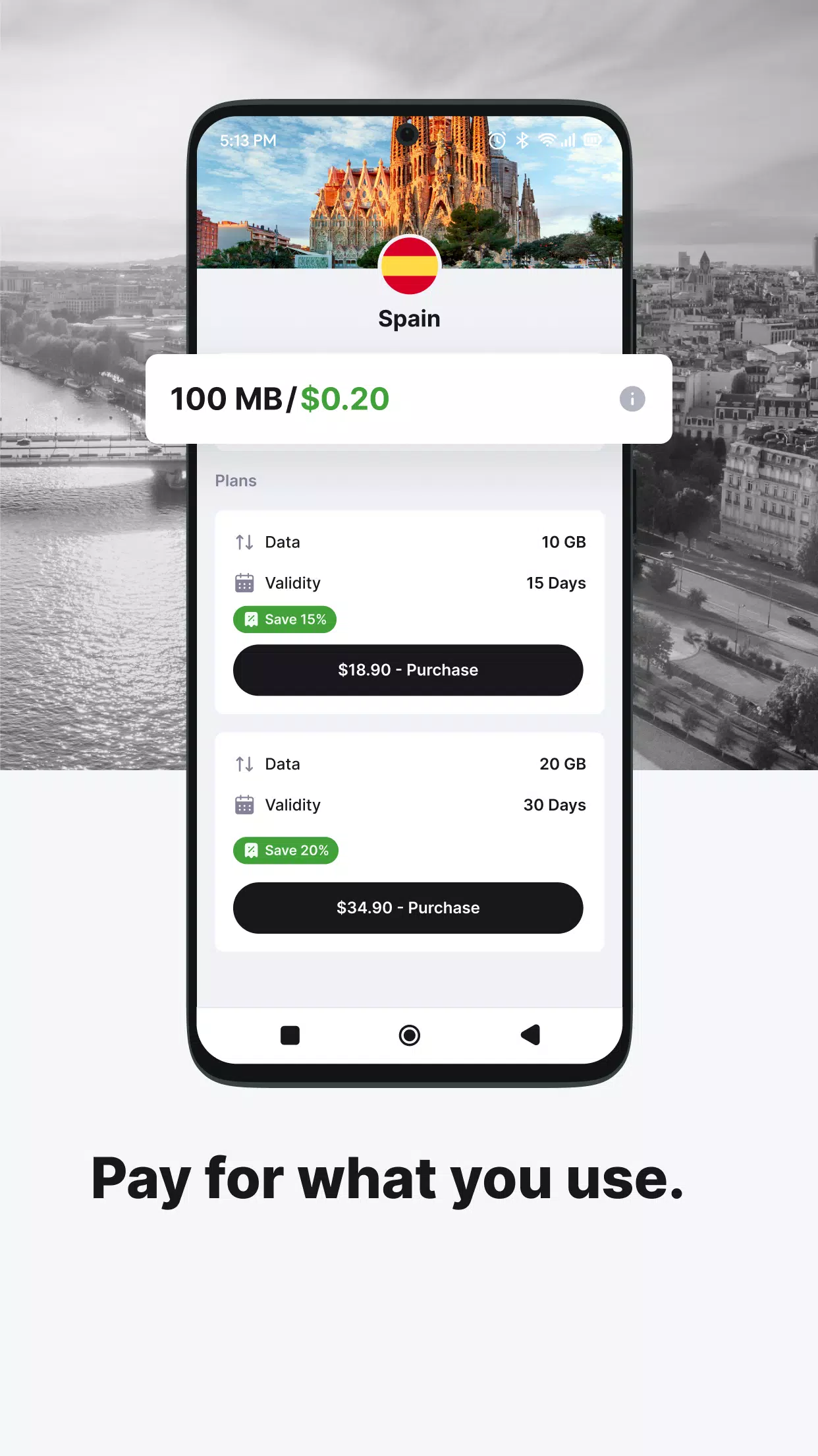 eSIM io Screenshots