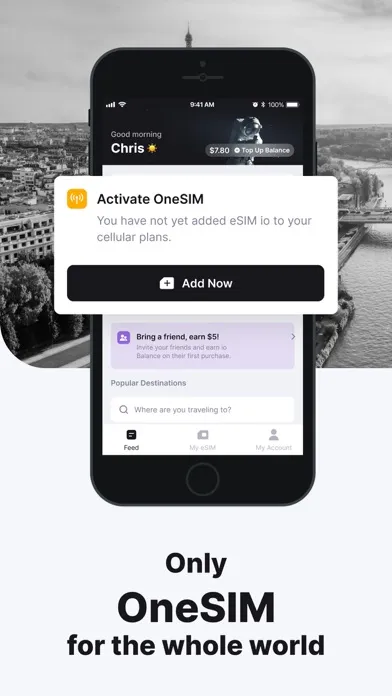 eSIM io: Travel SIM Card 스크린샷