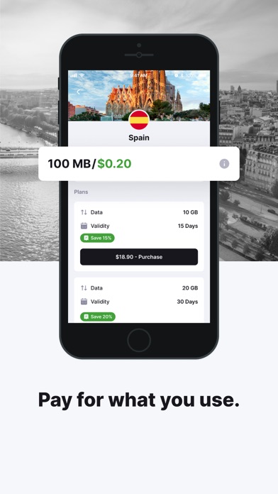 eSIM io: Travel SIM Card Screenshots