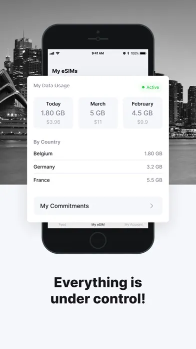 eSIM io: Travel SIM Card 스크린샷