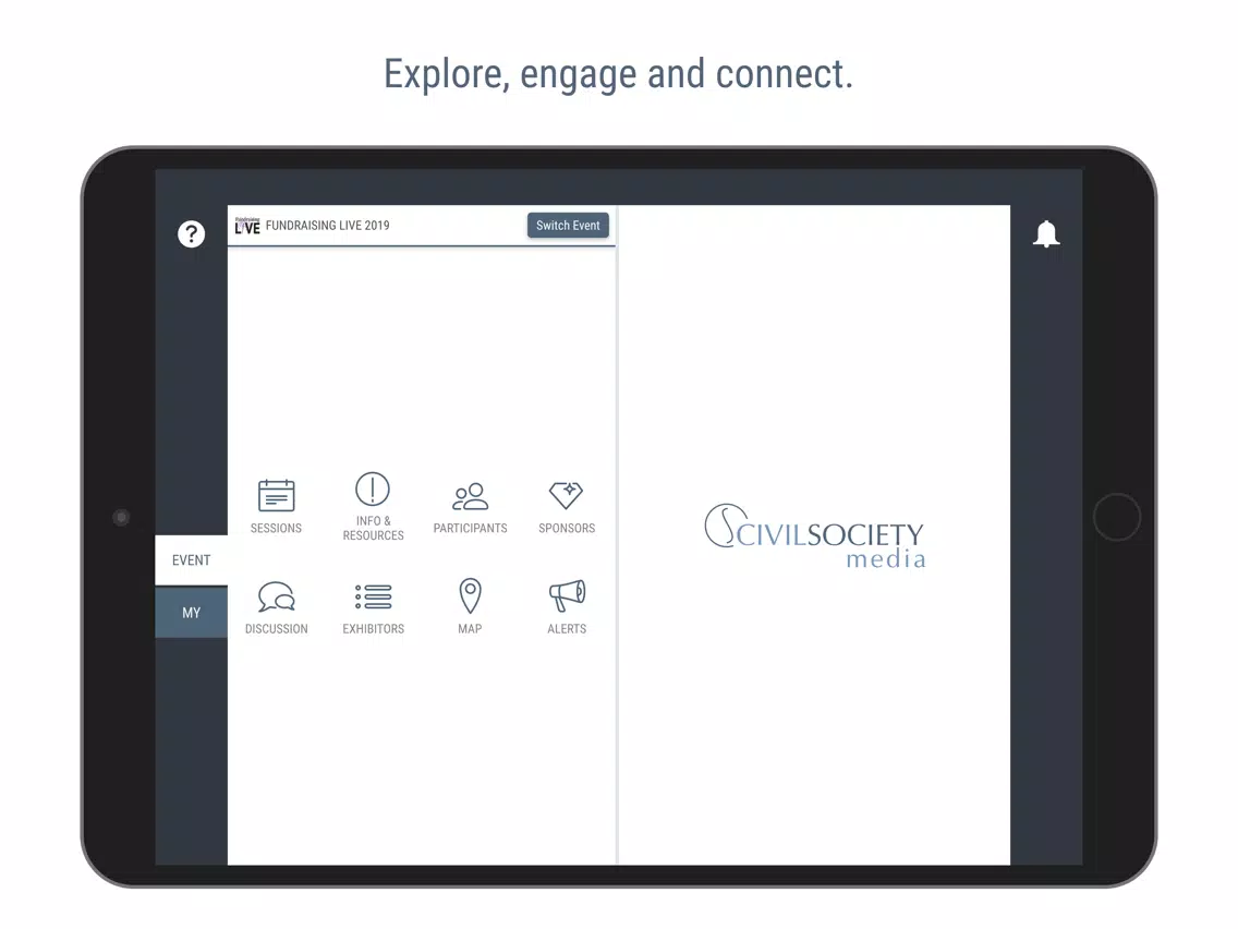 Civil Society Media Events iPad 应用截图
