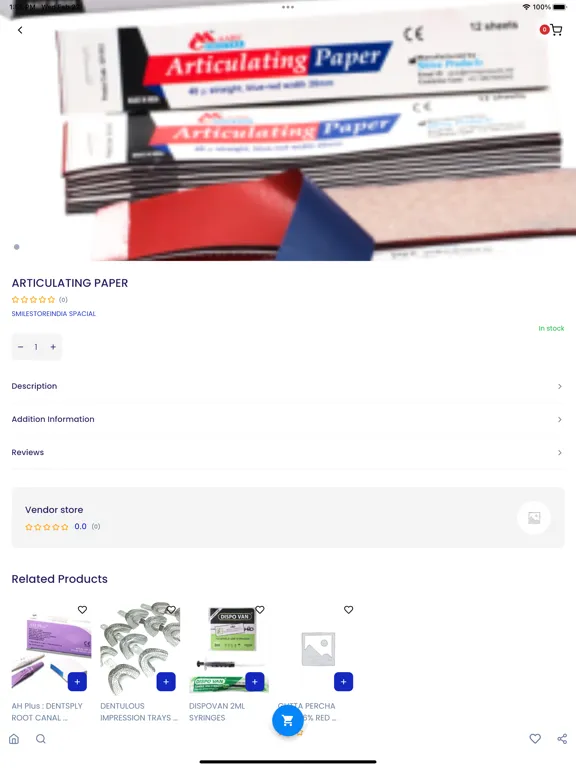 Smile Store India iPad  스크린샷