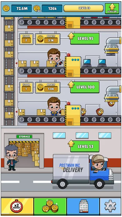 Idle Delivery Tycoon Screenshots