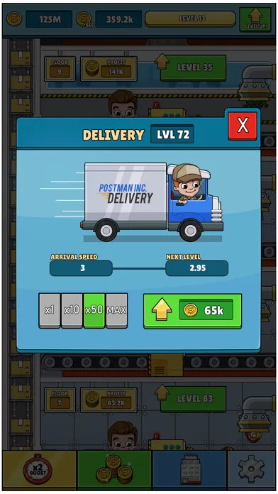 Idle Delivery Tycoon Screenshots