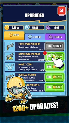 Скриншоты Idle Royale Merge Manager RPG