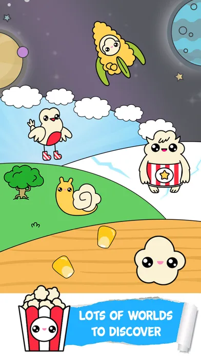 Popcorn Evolution Food Clicker স্ক্রিনশট