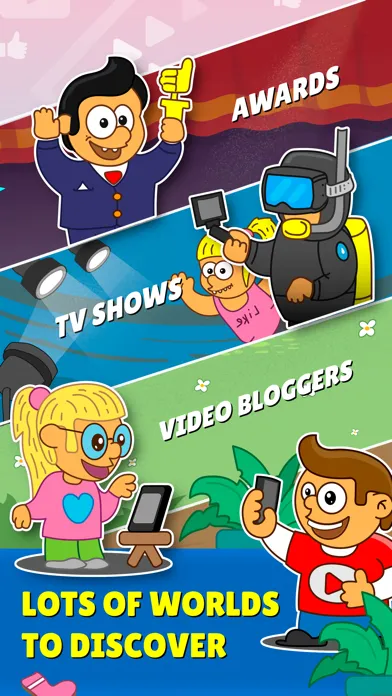 Youtubers Evolution - Clicker & Idle Tycoon應用截圖