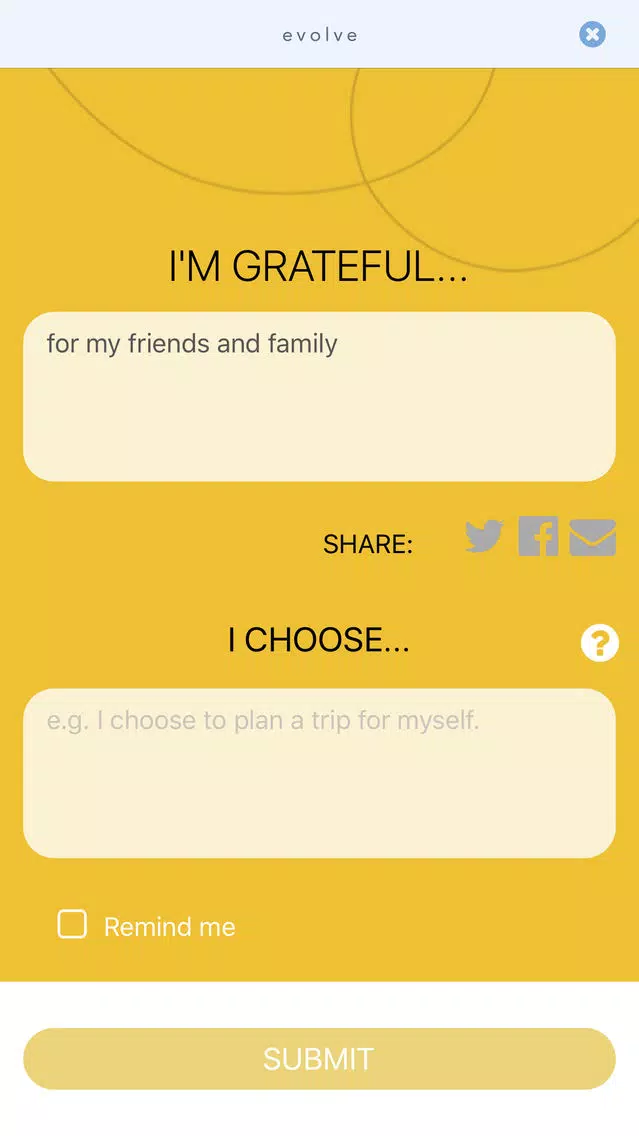 Evolve: Practice Mindfulness and Initialize Flow 스크린샷