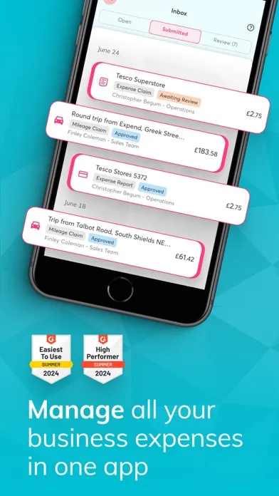 ภาพหน้าจอของ Expend - Effortless Expenses