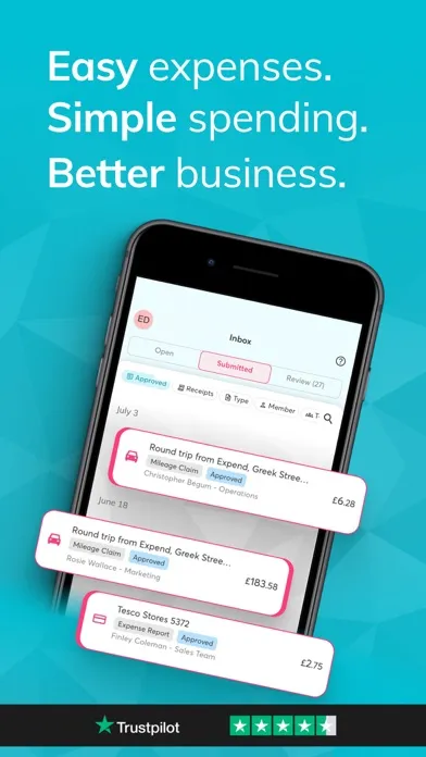 ภาพหน้าจอของ Expend - Effortless Expenses