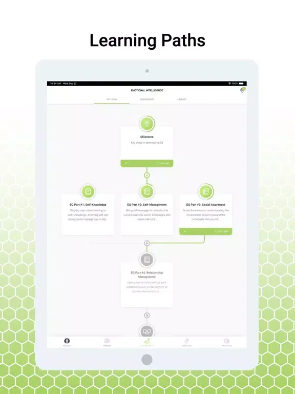 Capturas de tela do Halls Learning Academy iPad 