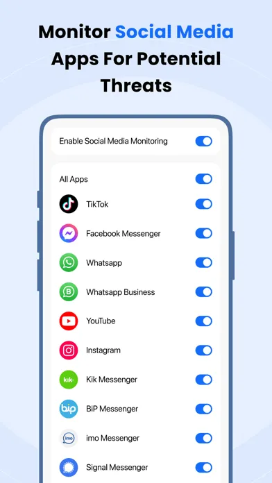 Tangkapan layar Parental Controls - FamilyTime