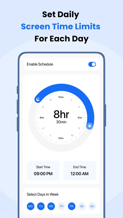 Tangkapan layar Parental Controls - FamilyTime