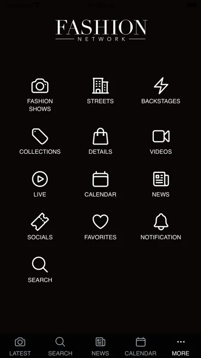 ภาพหน้าจอของ Fashion Network