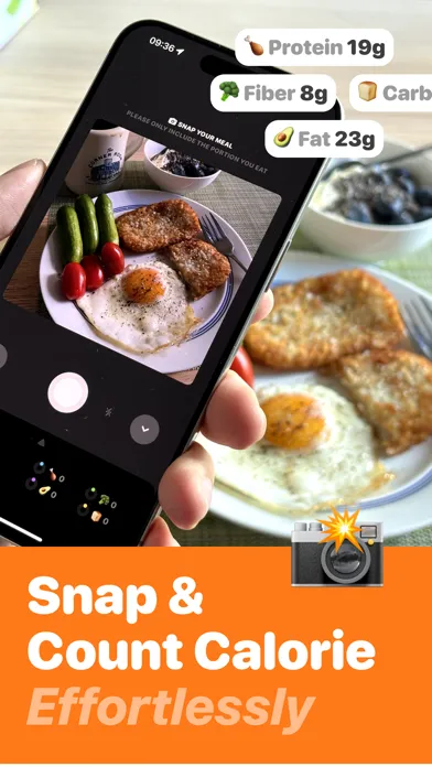 Food Souter: Calorie Counter سکرین شاٹس