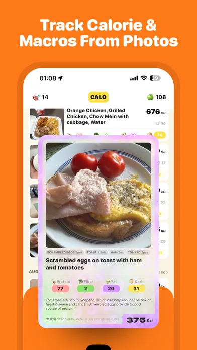 Food Souter: Calorie Counter سکرین شاٹس