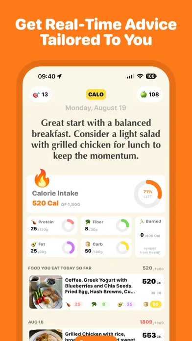 Food Souter: Calorie Counter سکرین شاٹس