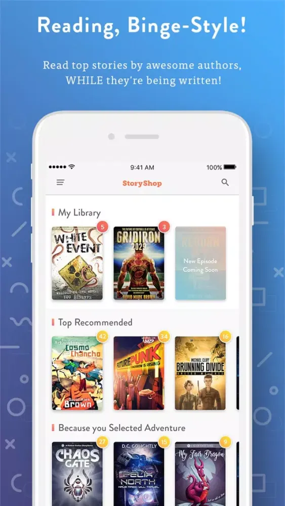 Tangkapan layar StoryShop - Join The Story