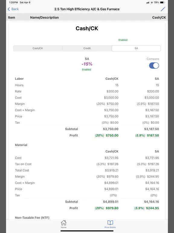 Fieldstone SM iPad 应用截图
