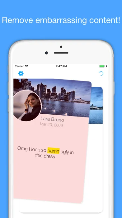 Filtr - Clean up social media Screenshots