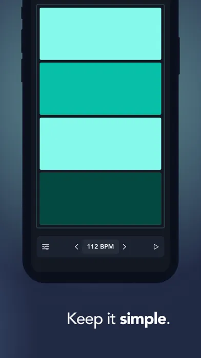Capturas de pantalla de Metro: Modern Metronome