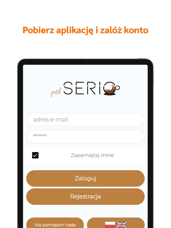 PÓŁ SERIO iPad 應用截圖