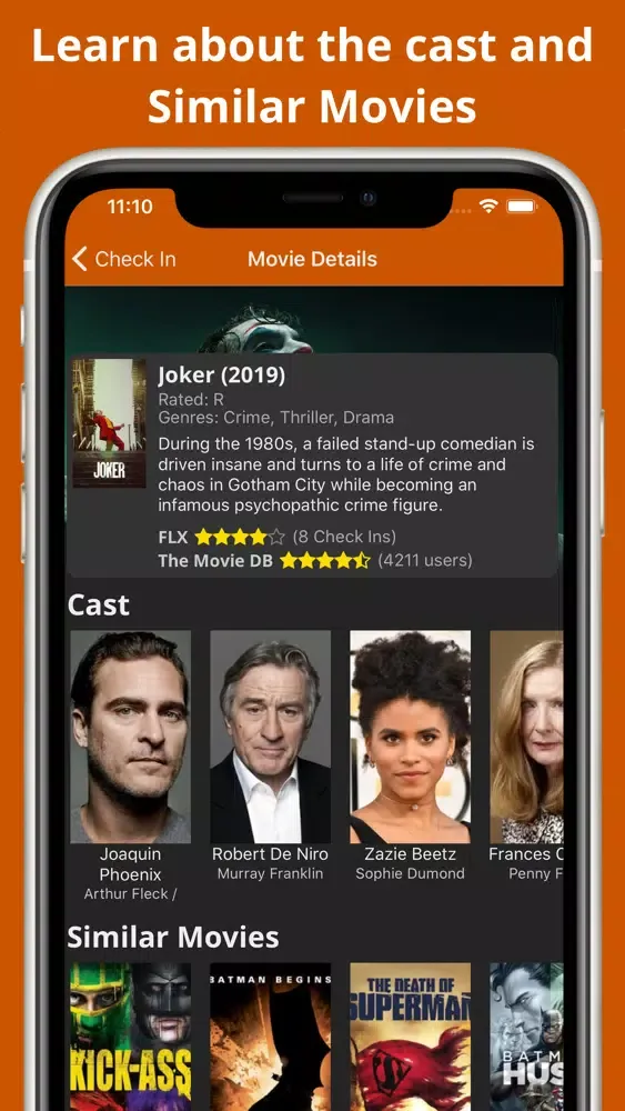 Скриншоты FLX - The Social Movie App