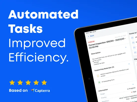 Fluix Tasks iPad スクリーンショット