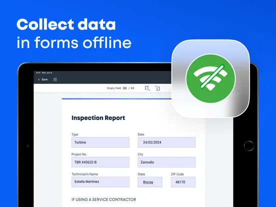 Fluix Tasks iPad スクリーンショット