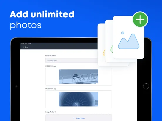 Fluix Tasks iPad スクリーンショット