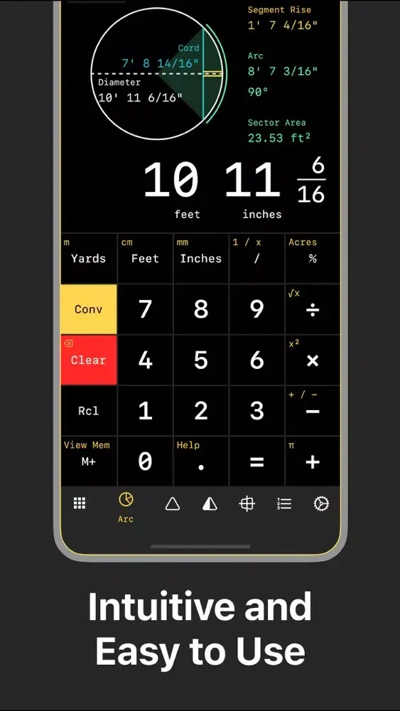 ภาพหน้าจอของ Construction Pro Calculator