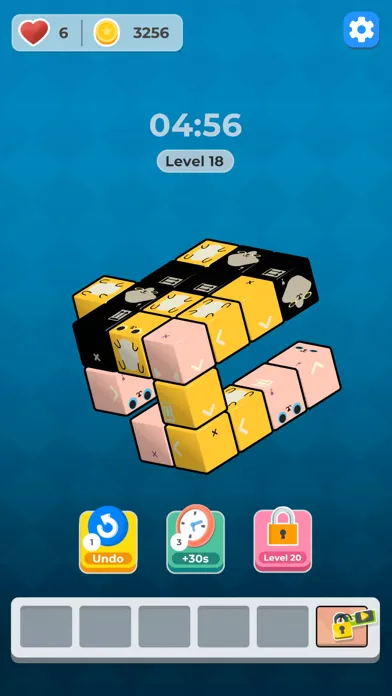 Cat Block Jam 3D স্ক্রিনশট