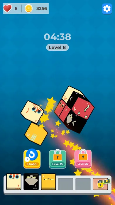 Cat Block Jam 3D স্ক্রিনশট