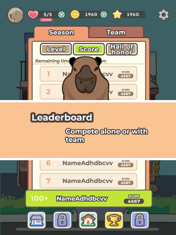CapyBara Life: Sort game iPad 应用截图