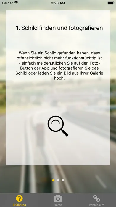تصاویر Schilder Melde-App
