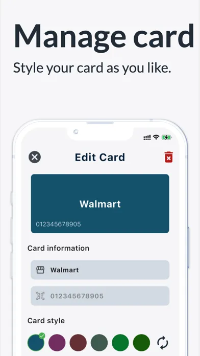 Tangkapan layar Fotom - Loyalty Card Wallet